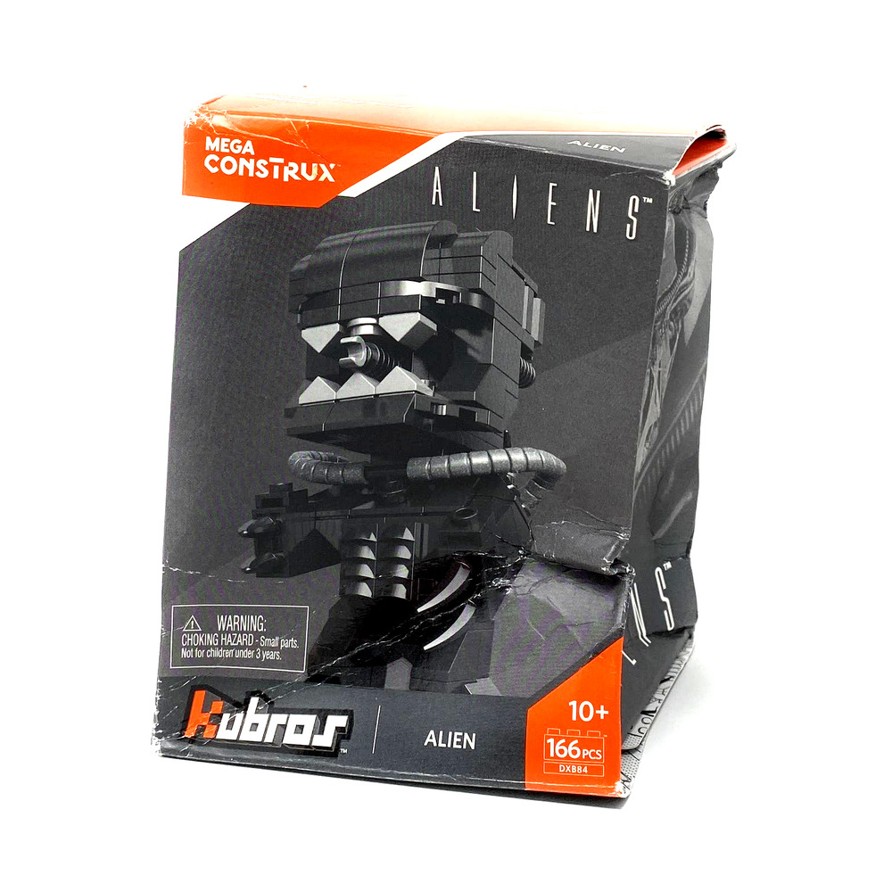 Mega Construx Kubros Aliens Alien Bent Outer Box pkg  Rare Discontinued